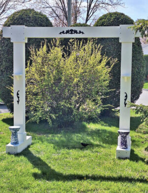 Wedding Arch - Single, White