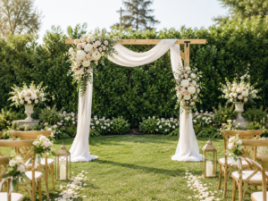 Wedding Arch - Single, Natural Cedar